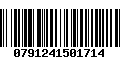 Código de Barras 0791241501714