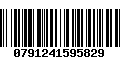 Código de Barras 0791241595829