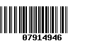 Código de Barras 07914946