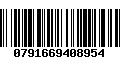 Código de Barras 0791669408954