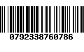 Código de Barras 0792338760786