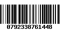 Código de Barras 0792338761448