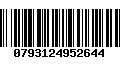 Código de Barras 0793124952644