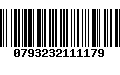 Código de Barras 0793232111179