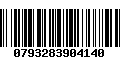 Código de Barras 0793283904140