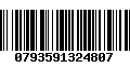 Código de Barras 0793591324807