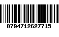 Código de Barras 0794712627715