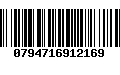 Código de Barras 0794716912169
