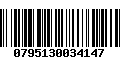 Código de Barras 0795130034147