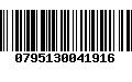 Código de Barras 0795130041916