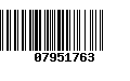 Código de Barras 07951763