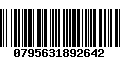 Código de Barras 0795631892642