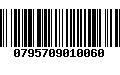 Código de Barras 0795709010060