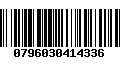 Código de Barras 0796030414336