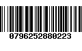 Código de Barras 0796252880223