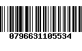 Código de Barras 0796631105534