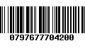 Código de Barras 0797677704200