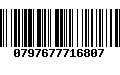 Código de Barras 0797677716807