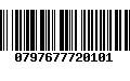 Código de Barras 0797677720101