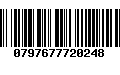 Código de Barras 0797677720248