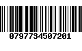Código de Barras 0797734507201