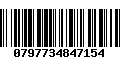 Código de Barras 0797734847154