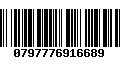 Código de Barras 0797776916689