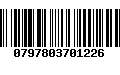 Código de Barras 0797803701226