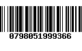 Código de Barras 0798051999366