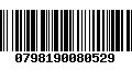 Código de Barras 0798190080529