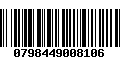 Código de Barras 0798449008106