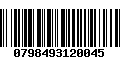 Código de Barras 0798493120045