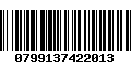 Código de Barras 0799137422013