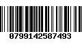 Código de Barras 0799142587493