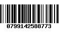 Código de Barras 0799142588773