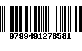 Código de Barras 0799491276581
