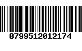 Código de Barras 0799512012174