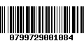 Código de Barras 0799729001084