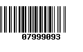 Código de Barras 07999093