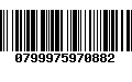 Código de Barras 0799975970882