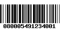 Código de Barras 080005491234001