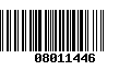 Código de Barras 08011446