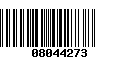 Código de Barras 08044273