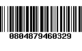Código de Barras 0804879460329