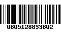 Código de Barras 0805128833802