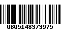 Código de Barras 0805148373975