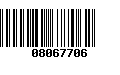 Código de Barras 08067706