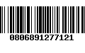 Código de Barras 0806891277121