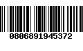Código de Barras 0806891945372