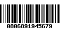 Código de Barras 0806891945679